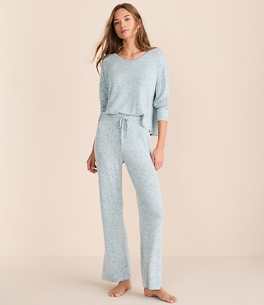 Loft Lou & Grey Softened V-Neck Pajama Set