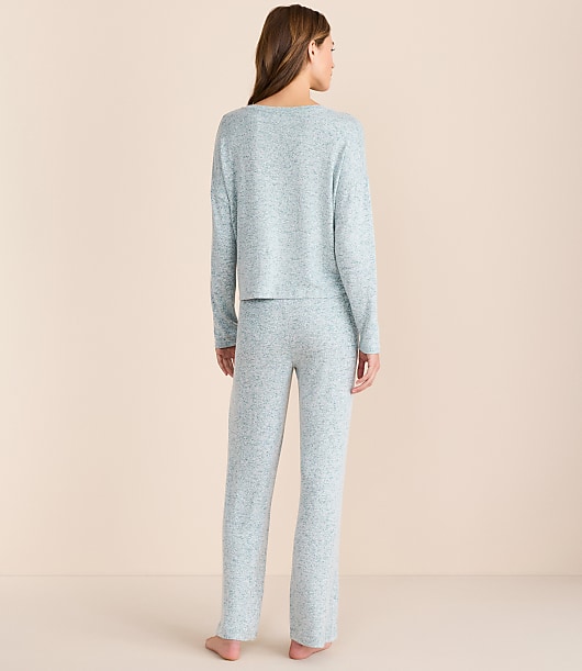 Lou & Grey Softened V-Neck Pajama Set
