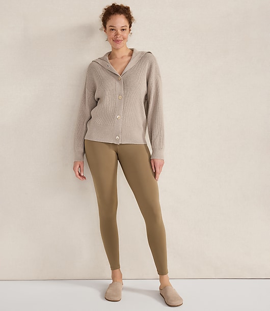 Haven Well Within Balance Cropped Leggings - Driftwood