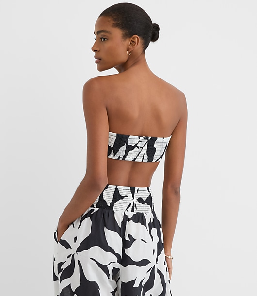 Petite LOFT Beach Magnolia Bandeau Top