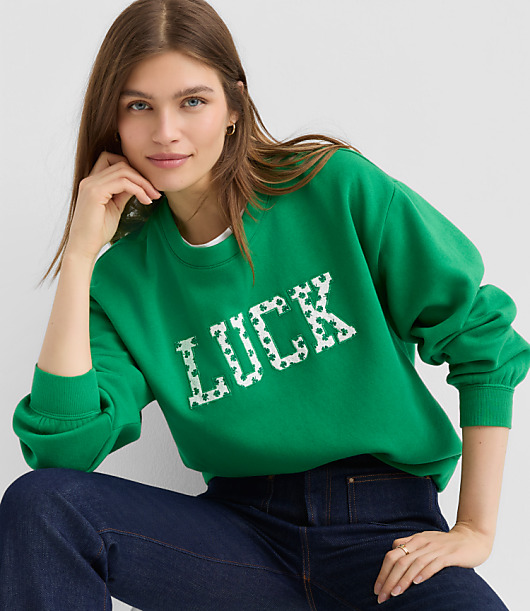 Petite Luck Sweatshirt