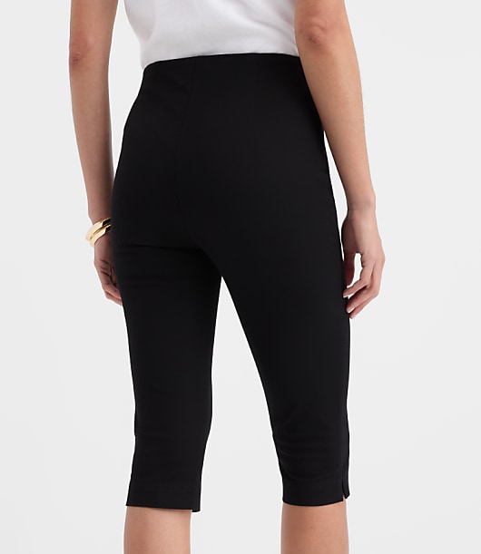 Slim Crop Pants in Bi-Stretch