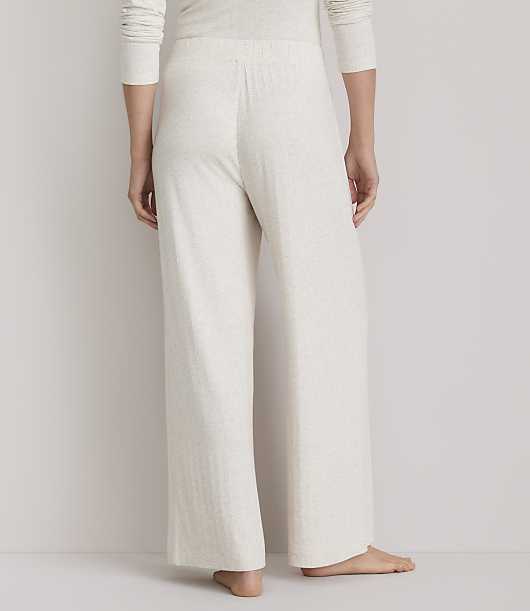 Lou & Grey Heathered Ribbed Pajama Pants