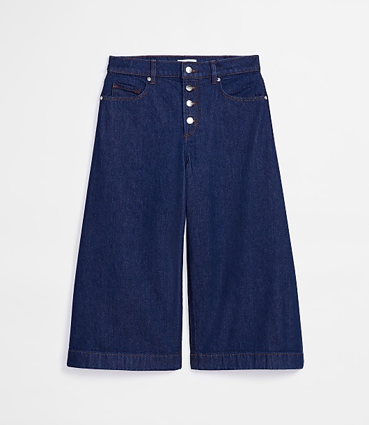 Rivete Tall High Rise Gaucho Jeans in Nova Wash
