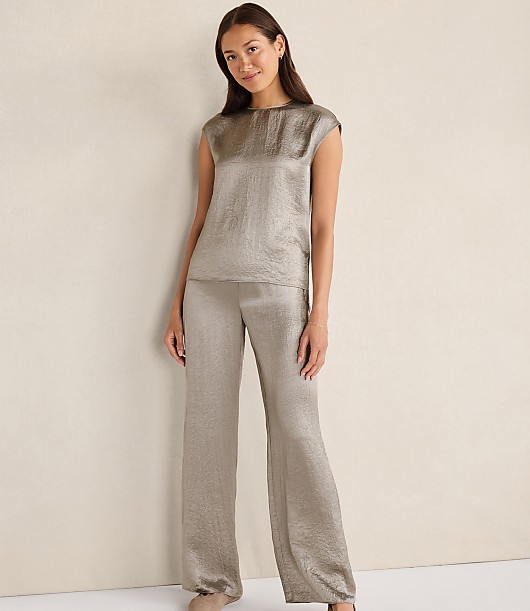 Haven Well Within Luxe Crinkle Shine Top