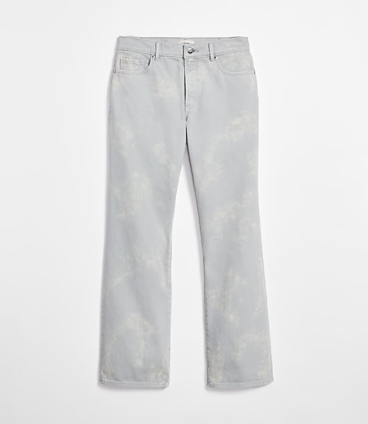 Rivete Tall Curvy Mid Rise Relaxed Straight Jeans in Smokey Wash