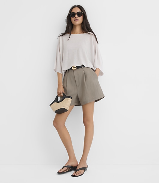 Dolman Boatneck Sweater