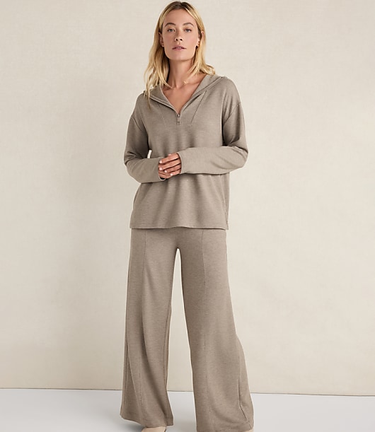 Haven Well Within Soft Knit Half-Zip Hoodie
