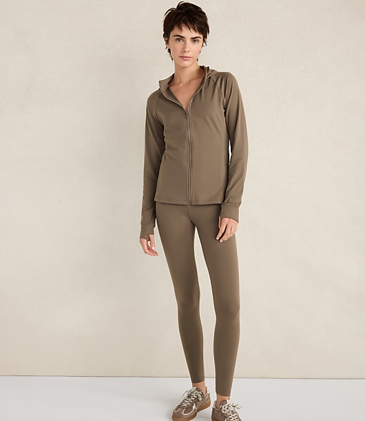 Haven Well Within Balance Full-Zip Jacket - Brown Butter