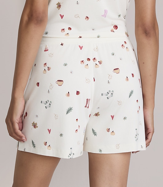 Lou & Grey Autumn Vibes Essential Modal Pajama Shorts