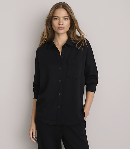 Lou & Grey Scubasoft Oversized Pocket Shirt