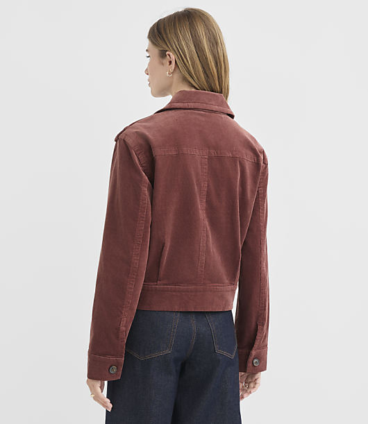Brushed Corduroy Cadet Jacket