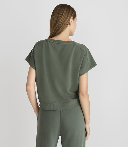 Lou & Grey Terrysoft Slouchy Boatneck Tee