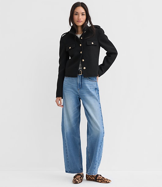 Braided Trim Cadet Jacket