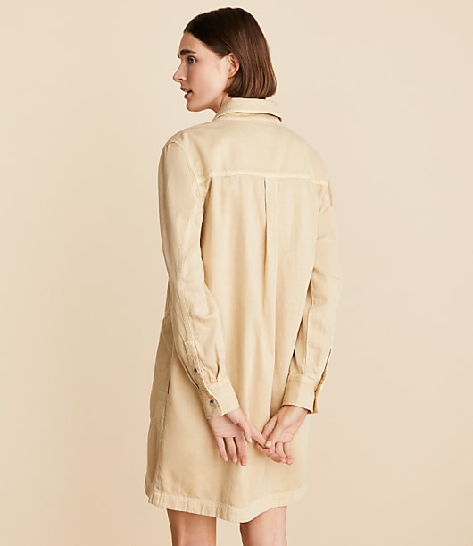 Lou & Grey Utility Pocket Shirtdress