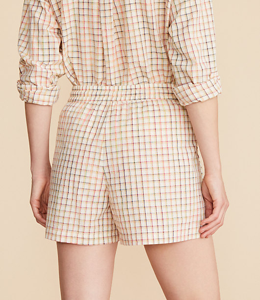 Lou & Grey Plaid Shorts