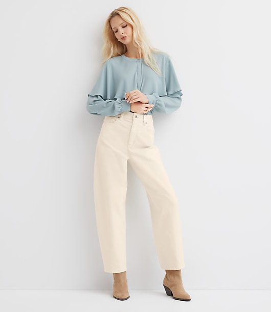 Petite Cape Blouse