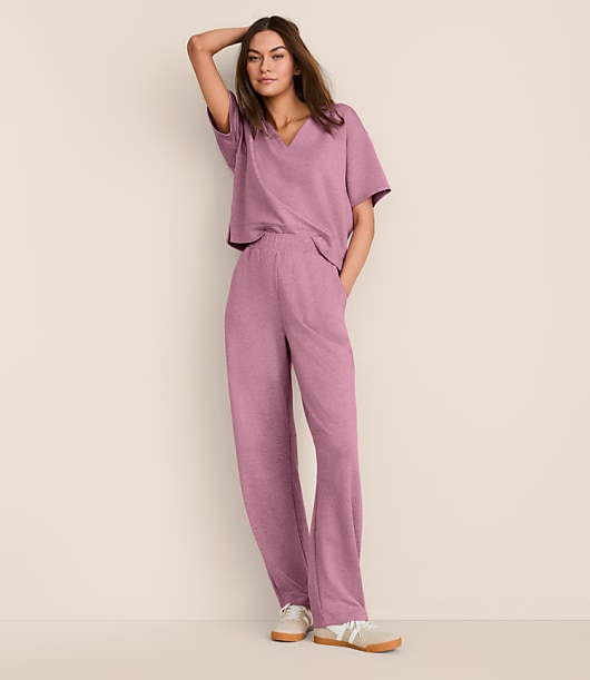 Loft Lou & Grey Scubasoft Relaxed Taper Pants