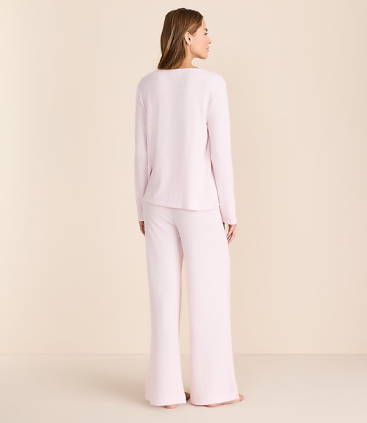 Lou & Grey Brushed Waffle Pajama Set