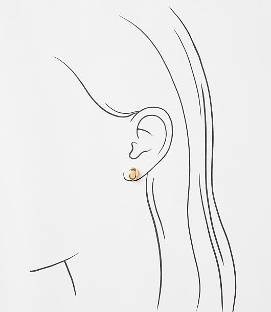 Mini Teardrop Stud Earrings
