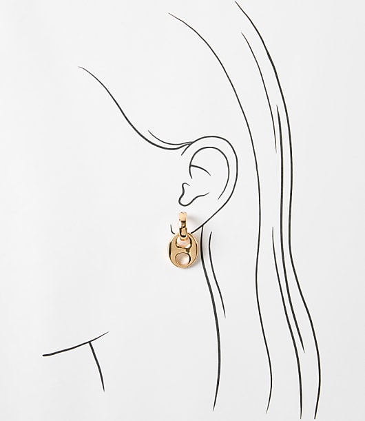Mariner Chain Link Drop Earrings