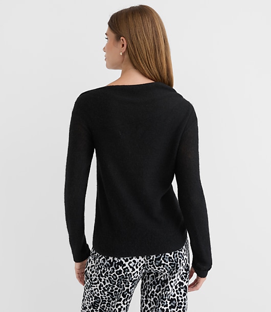 Tie Neck Sweater