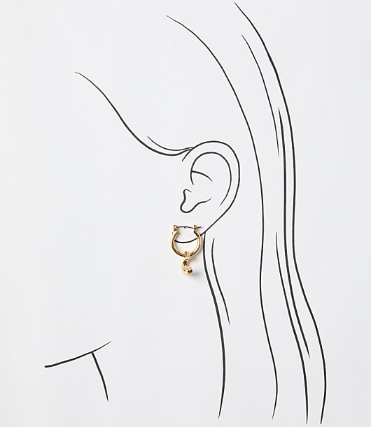Charm Hoop Earring Set