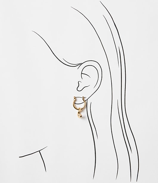 Charm Hoop Earring Set