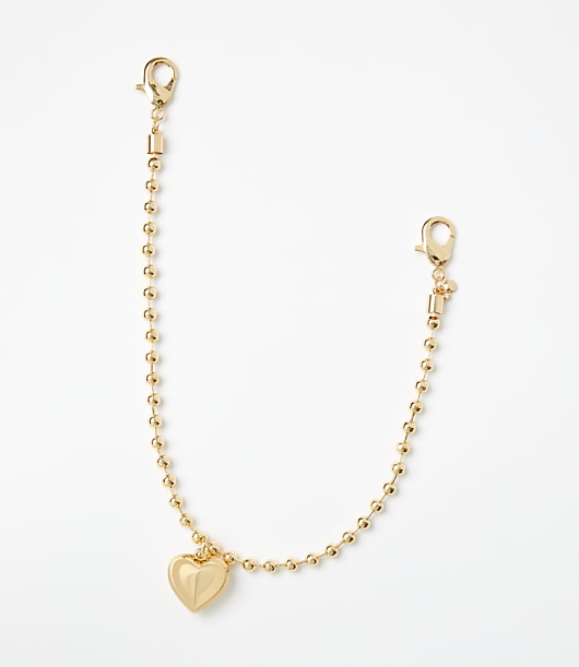 Puffy Heart Bag Charm