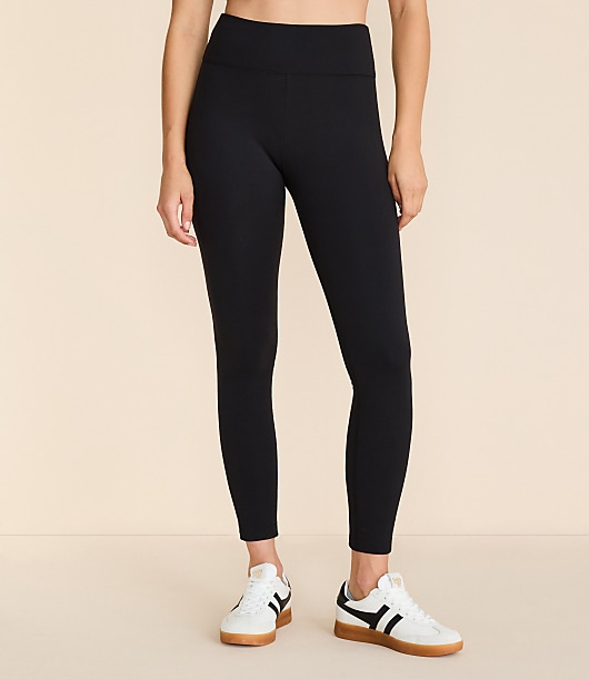 Lou & Grey Cozy Fleece Back Leggings