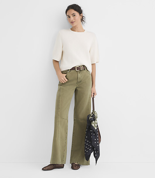 Relaxed Sweater Tee