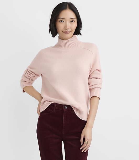Modern Mock Neck Sweater