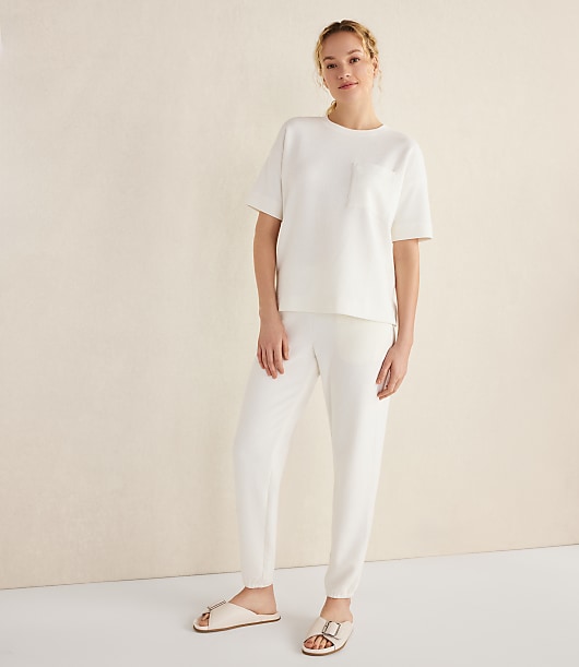 Haven Well Within Cotton Blend Textured Joggers