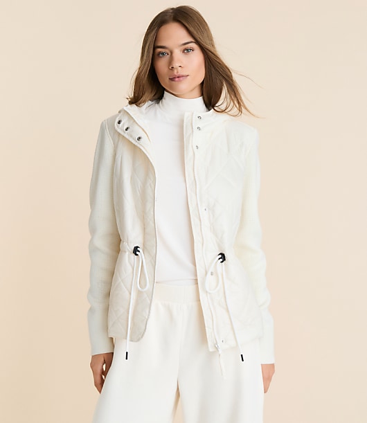 Lou & Grey Drawstring Puffer Jacket