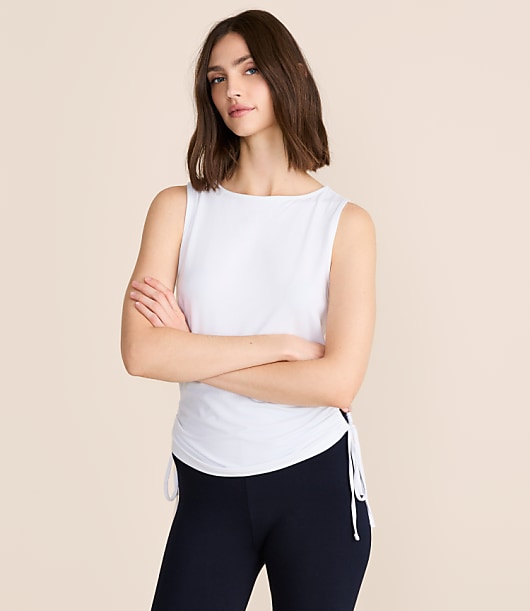 Lou & Grey Essential Modal Side Tie Tank Top