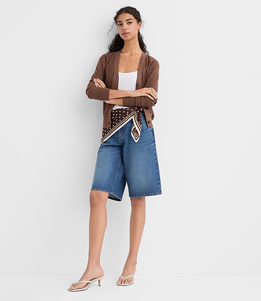 Modern V-Neck Cardigan