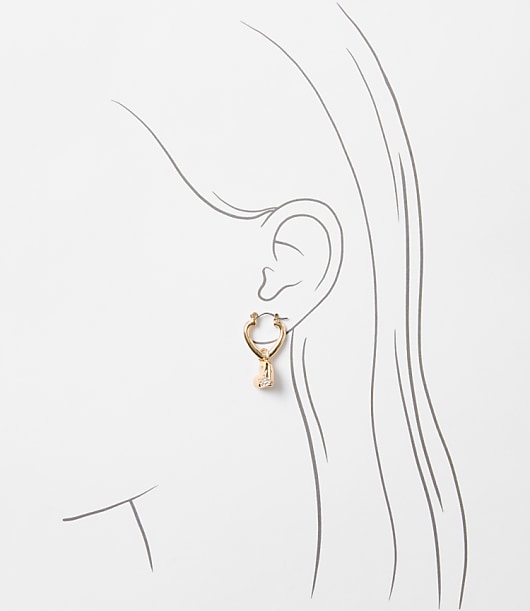 Heart Hoop Earring Set