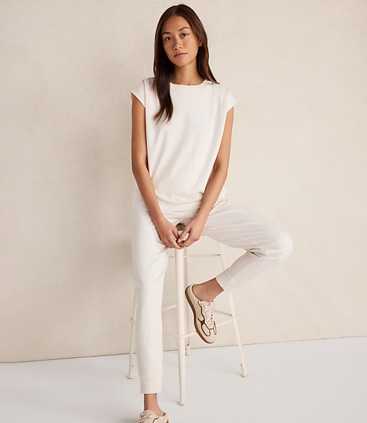 Haven Well Within Organic Cotton Interlock Joggers