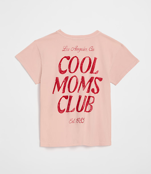 Letluv Cool Moms Club Boyfriend Tee