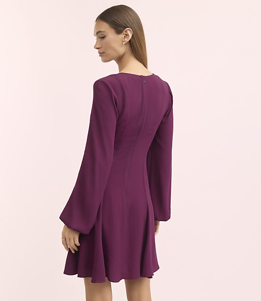 Lately Tie Neck Mini Dress
