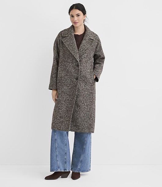 Petite Boucle Cocoon Coat