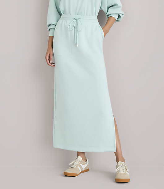 Lou & Grey Scubasoft Midi Pocket Skirt