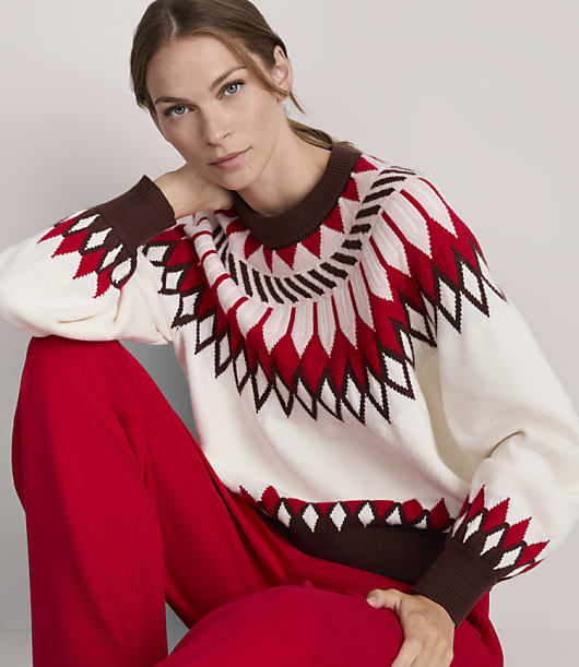Lou & Grey Fair Isle Sweater