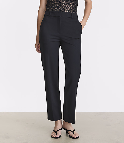 LOFT Versa Ponte Deluxe Slim Straight Pants