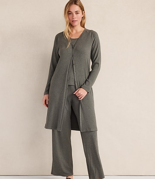 Haven Well Within Drapey Rib Knit Duster