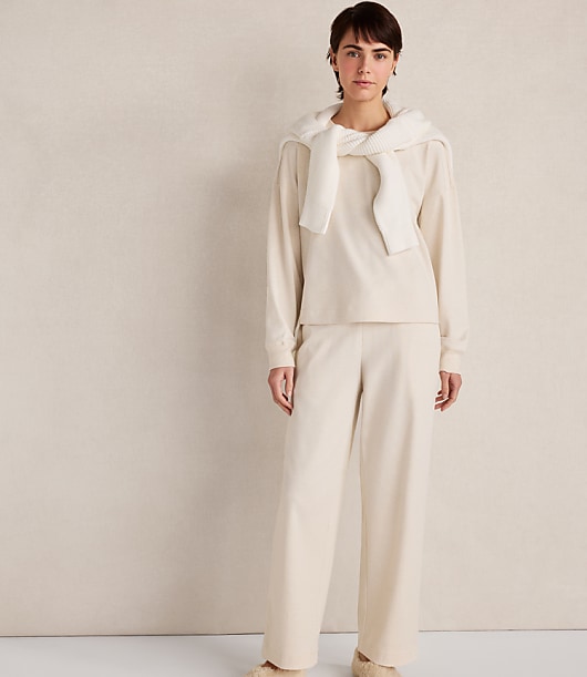 Haven Well Within Botanical-Dyed Organic Cotton Interlock Pants