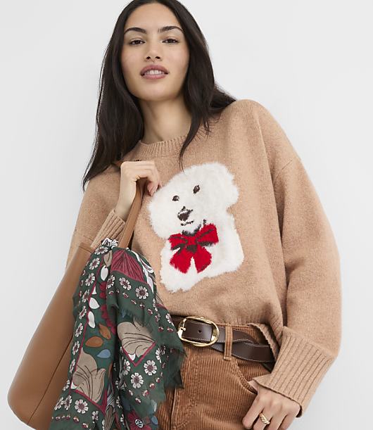 Holiday Dog Relaxed Everyday Sweater