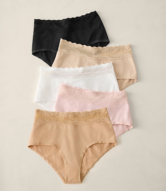 Haven Well Within Cotton Bliss High Waist Brief - White