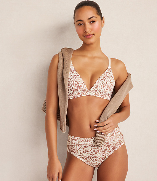 Haven Well Within Embrace Mixed Floral Triangle Bralette