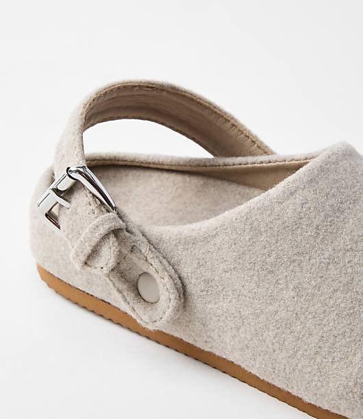 Lou & Grey Heathered Slingback Clogs